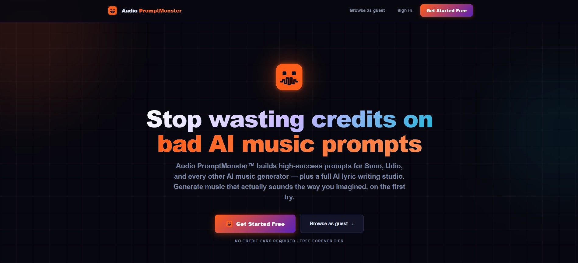 Audio PromptMonster